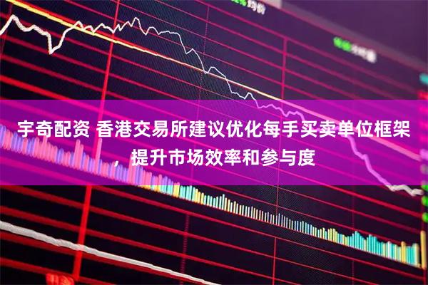 宇奇配资 香港交易所建议优化每手买卖单位框架,提升市场效率和参与度