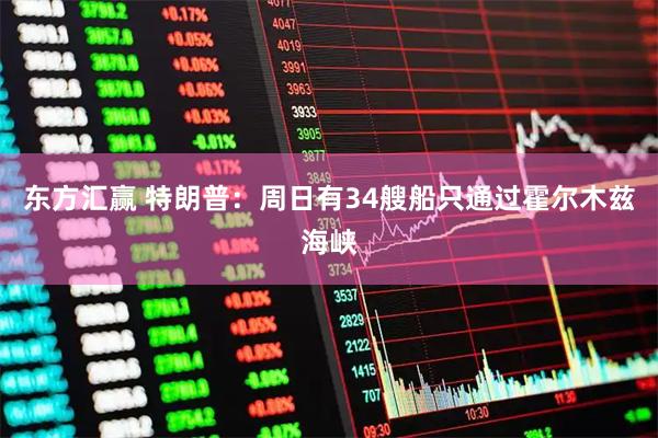 东方汇赢 特朗普：周日有34艘船只通过霍尔木兹海峡